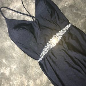 Long mermaid style dress